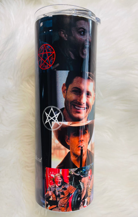 Dean Collage Sublimation Tumbler