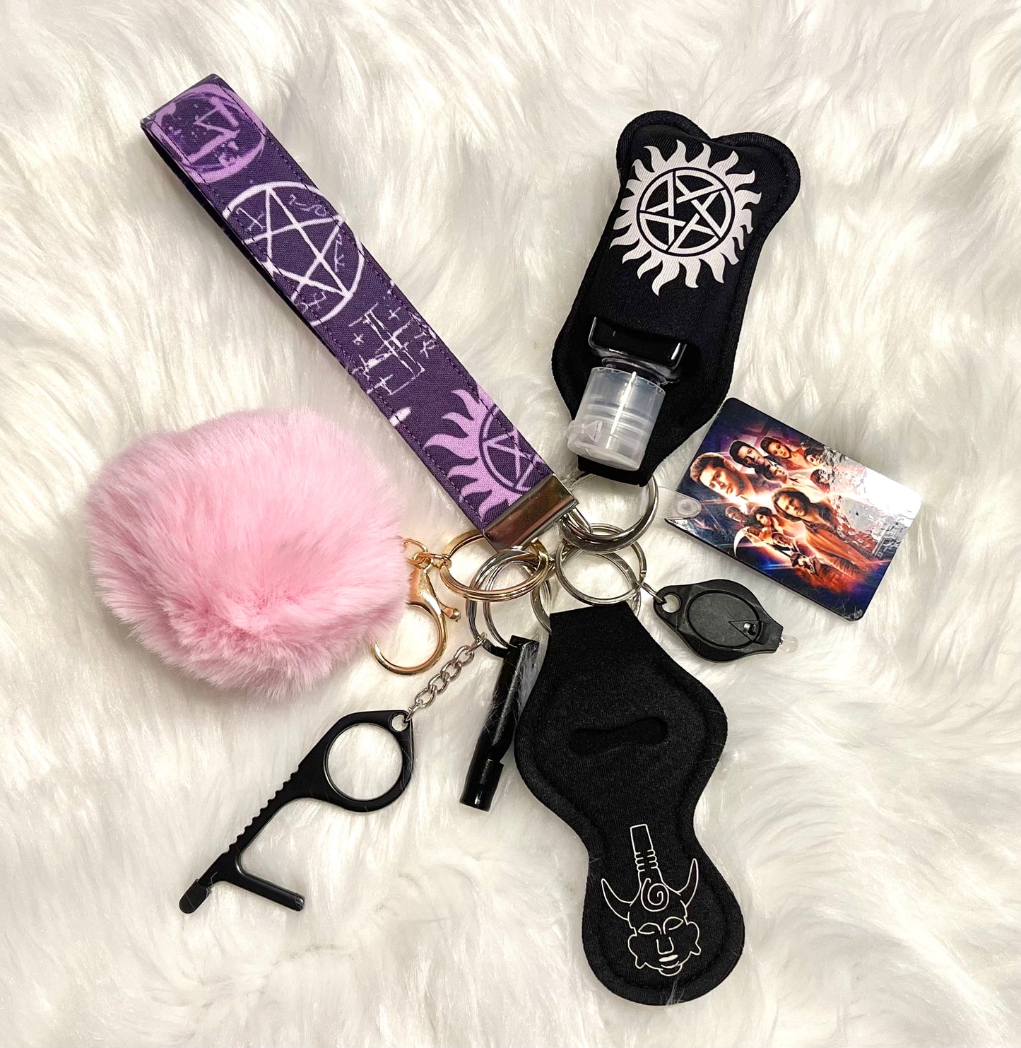 SPN Keychain Set