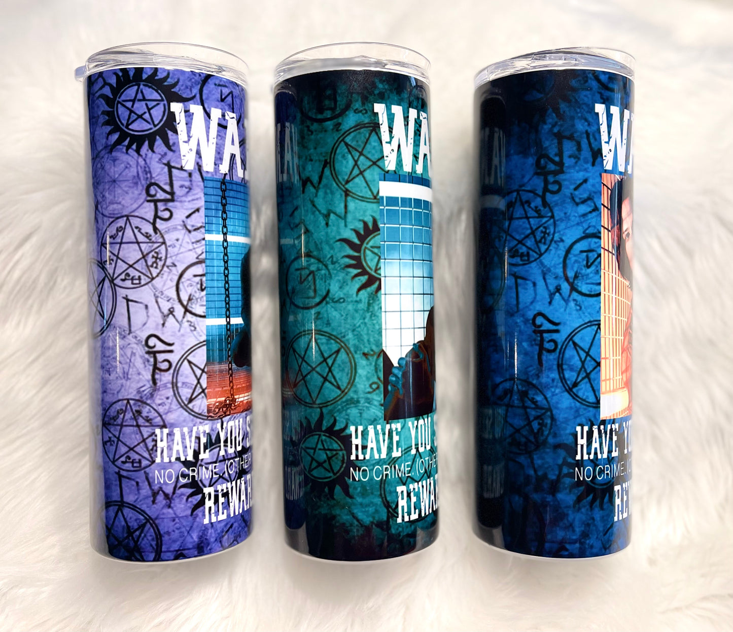 Wanted SPN 20oz Sublimation Tumbler