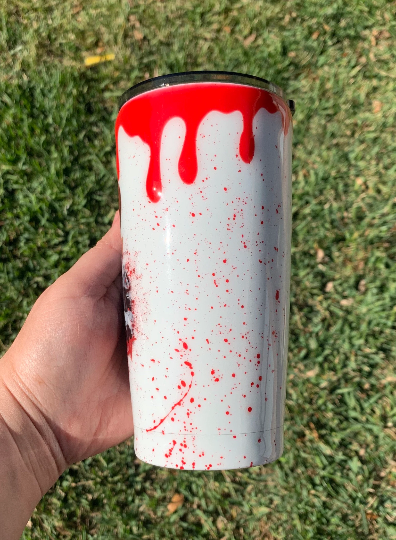Pennywise Blood drip Tumbler Glow in the dark