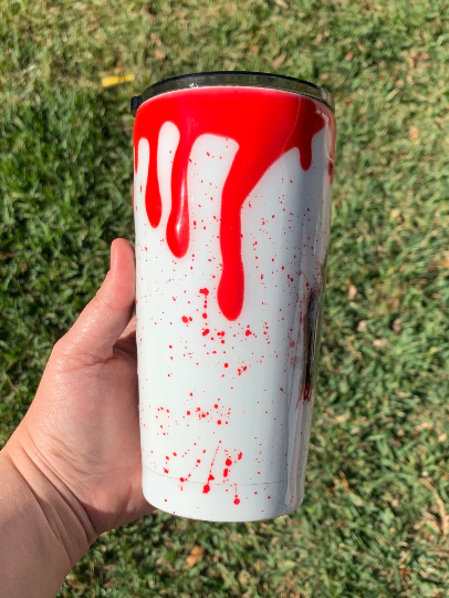 Pennywise Blood drip Tumbler Glow in the dark