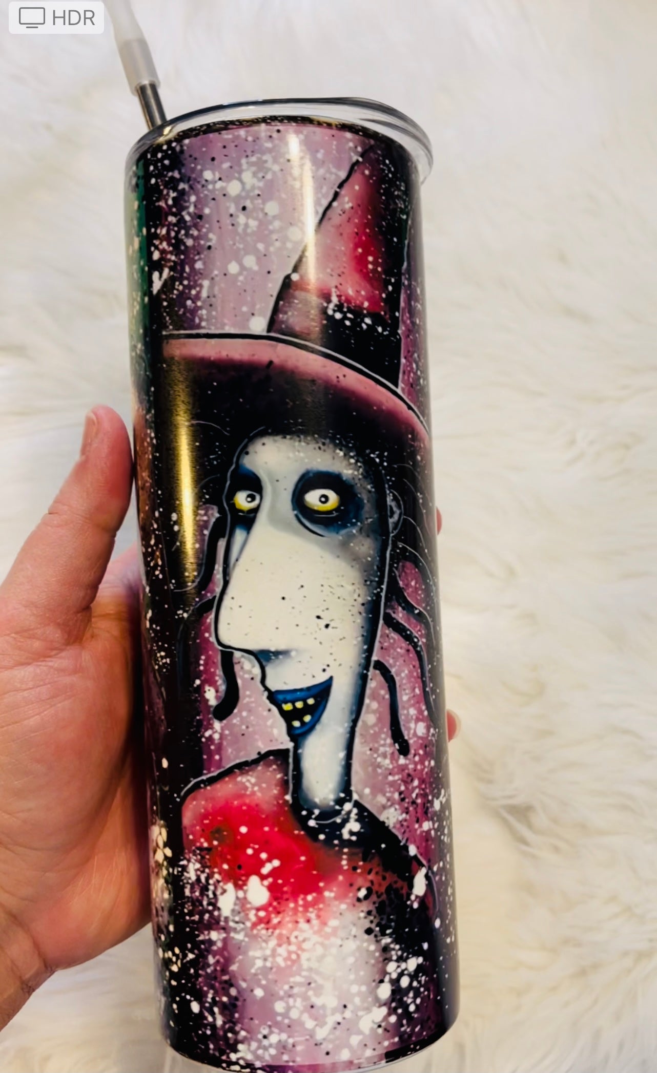 LS&B Glow in the dark 20oz Skinny Sublimated Tumbler
