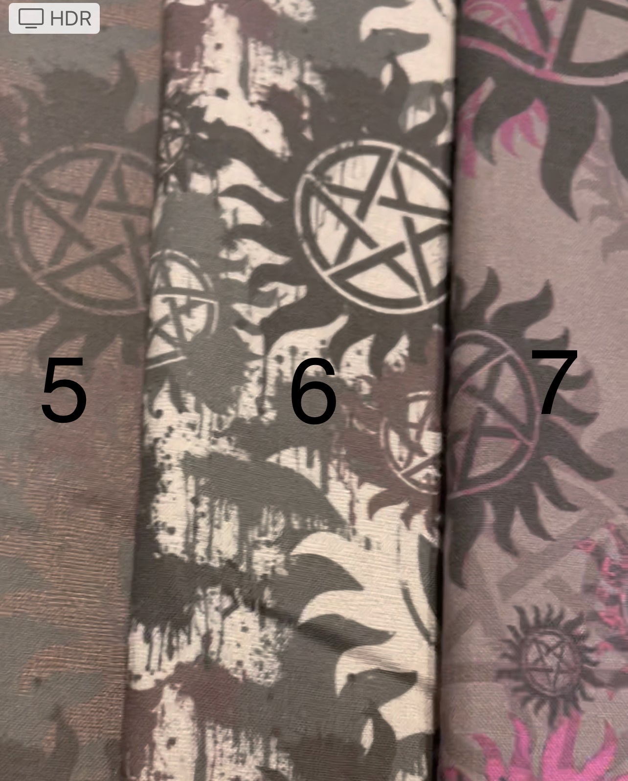 SPN Keychain Set