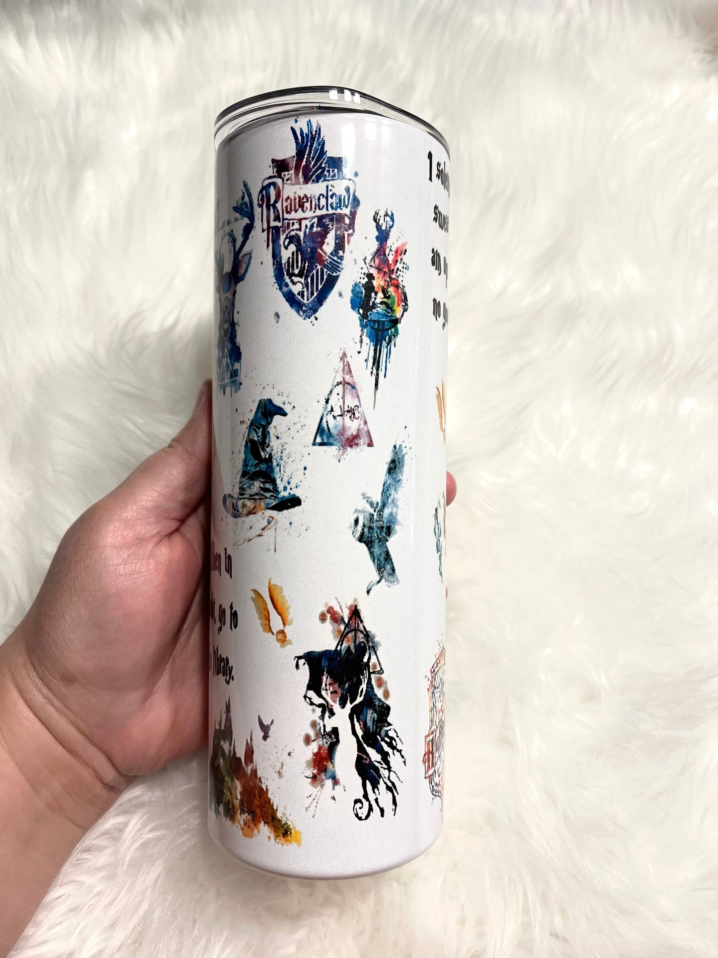 HP shimmer sublimation Skinny Tumbler