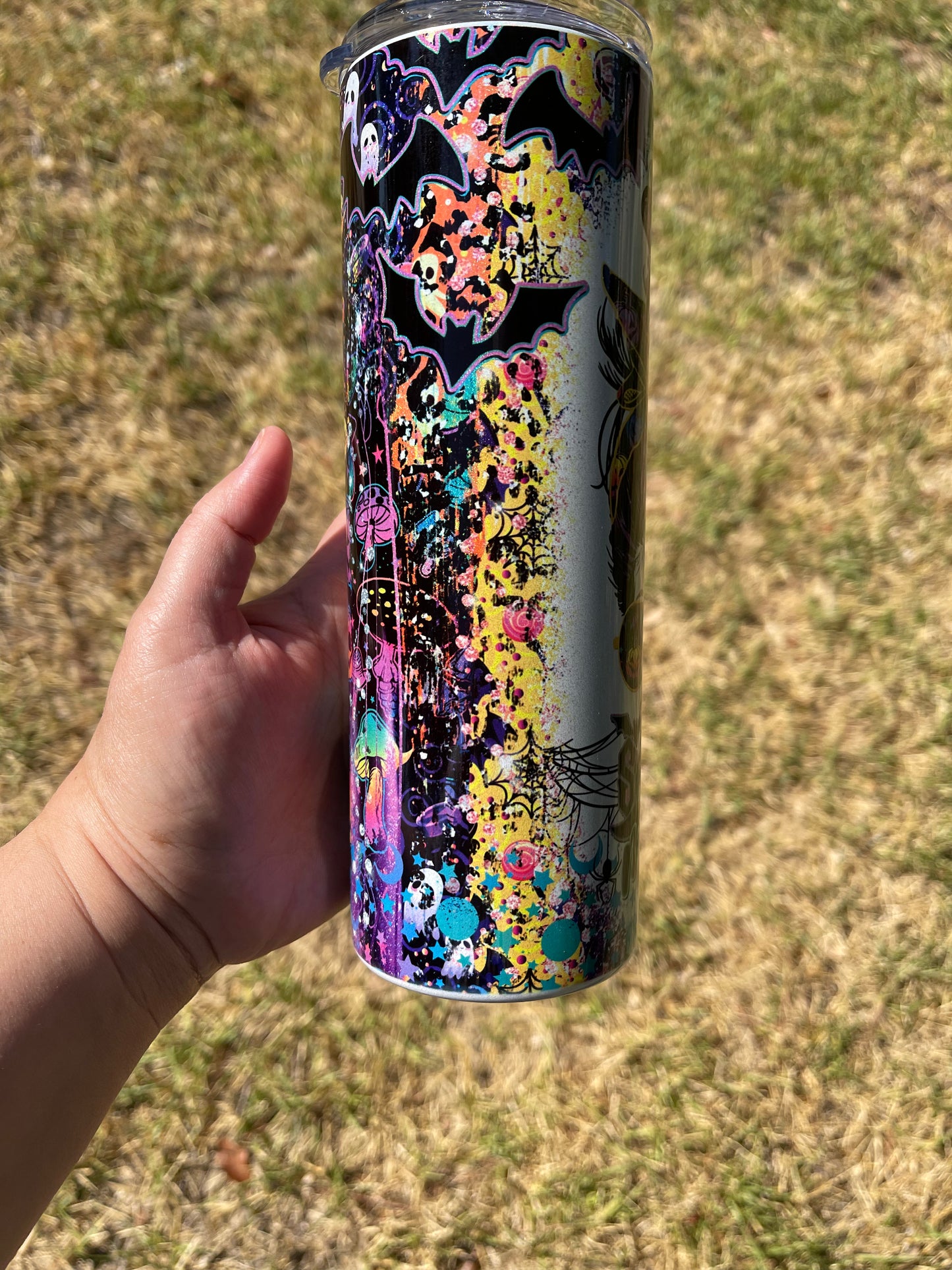 Spooky Mama 20oz Shimmer Sublimated Tumbler