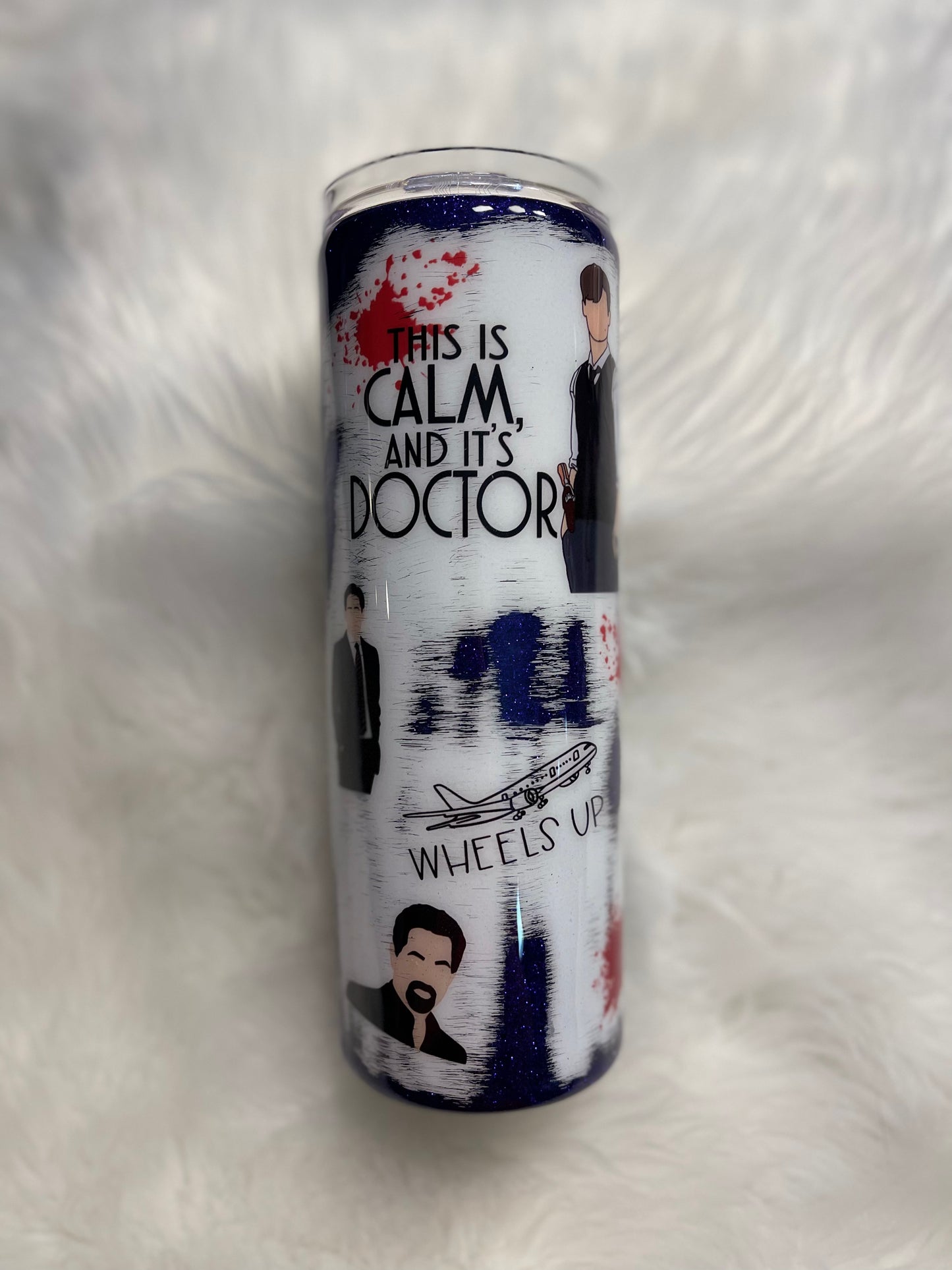 Customizable 30oz Distressed Tumbler