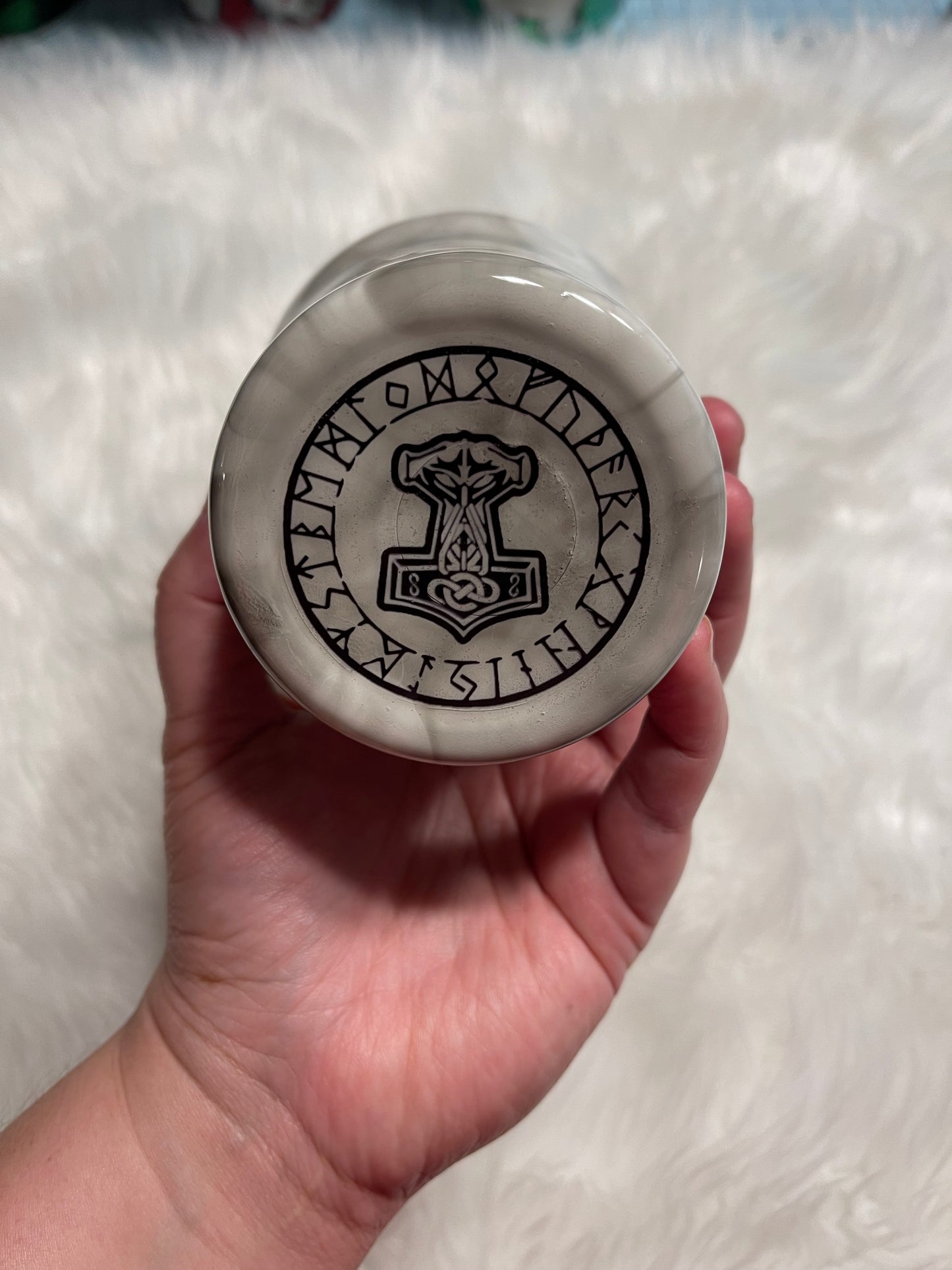30oz Smoke Effect Viking Valhalla Tumbler