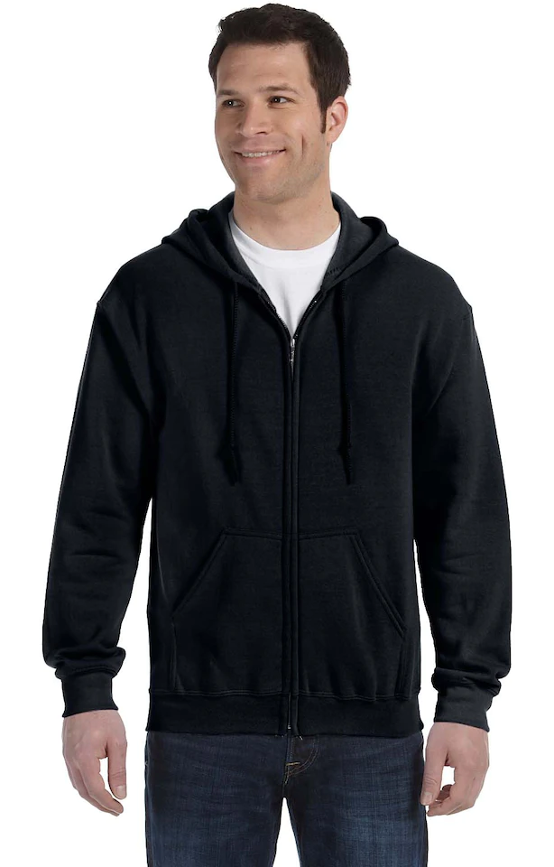 Anti-Possession embroidered Full Zip Up Hoodie