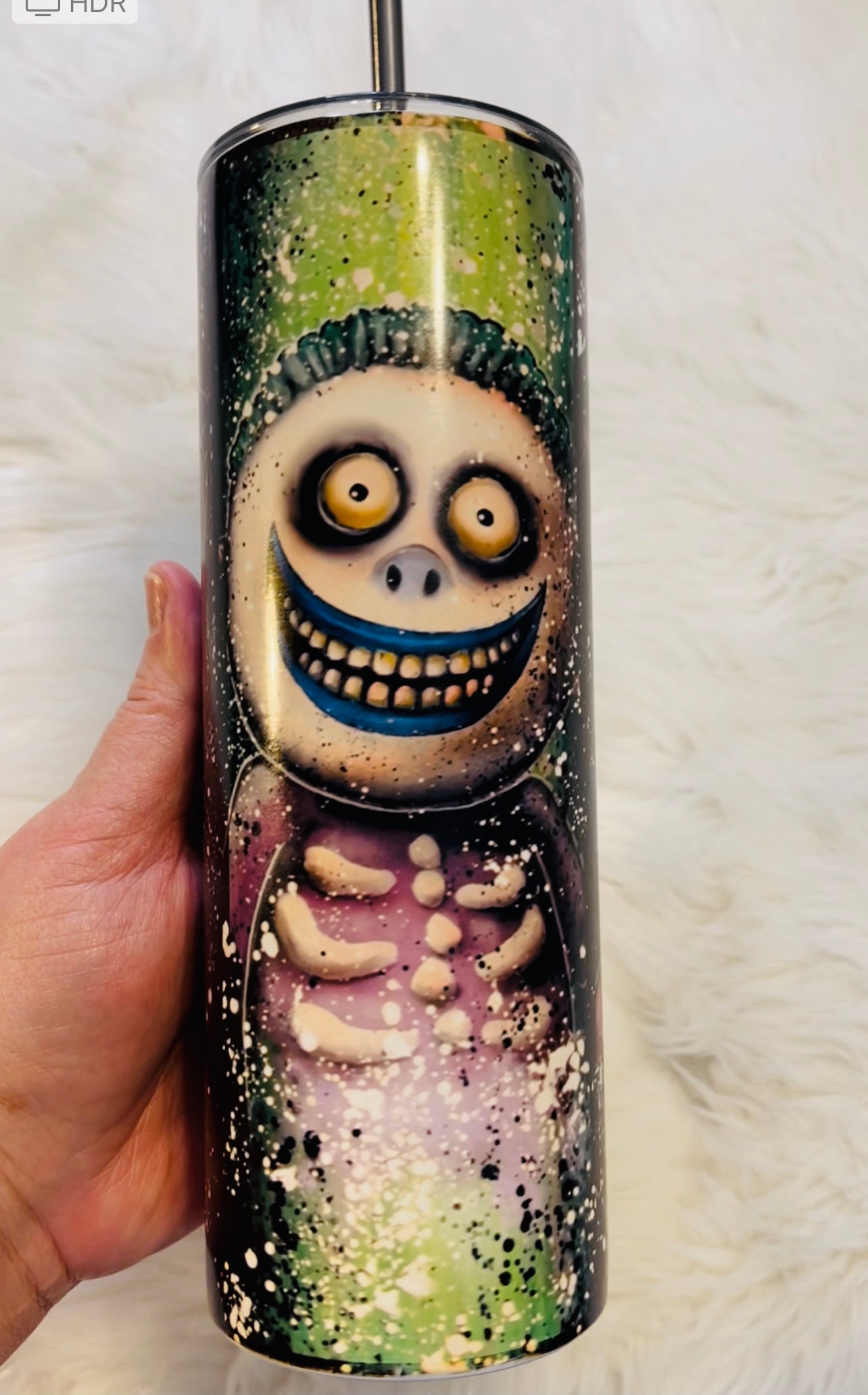 LS&B Glow in the dark 20oz Skinny Sublimated Tumbler