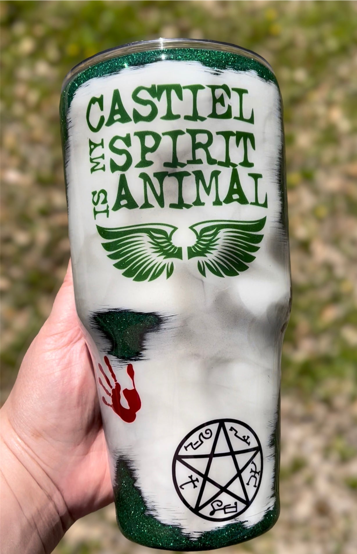 SPN 30oz Distressed Tumbler