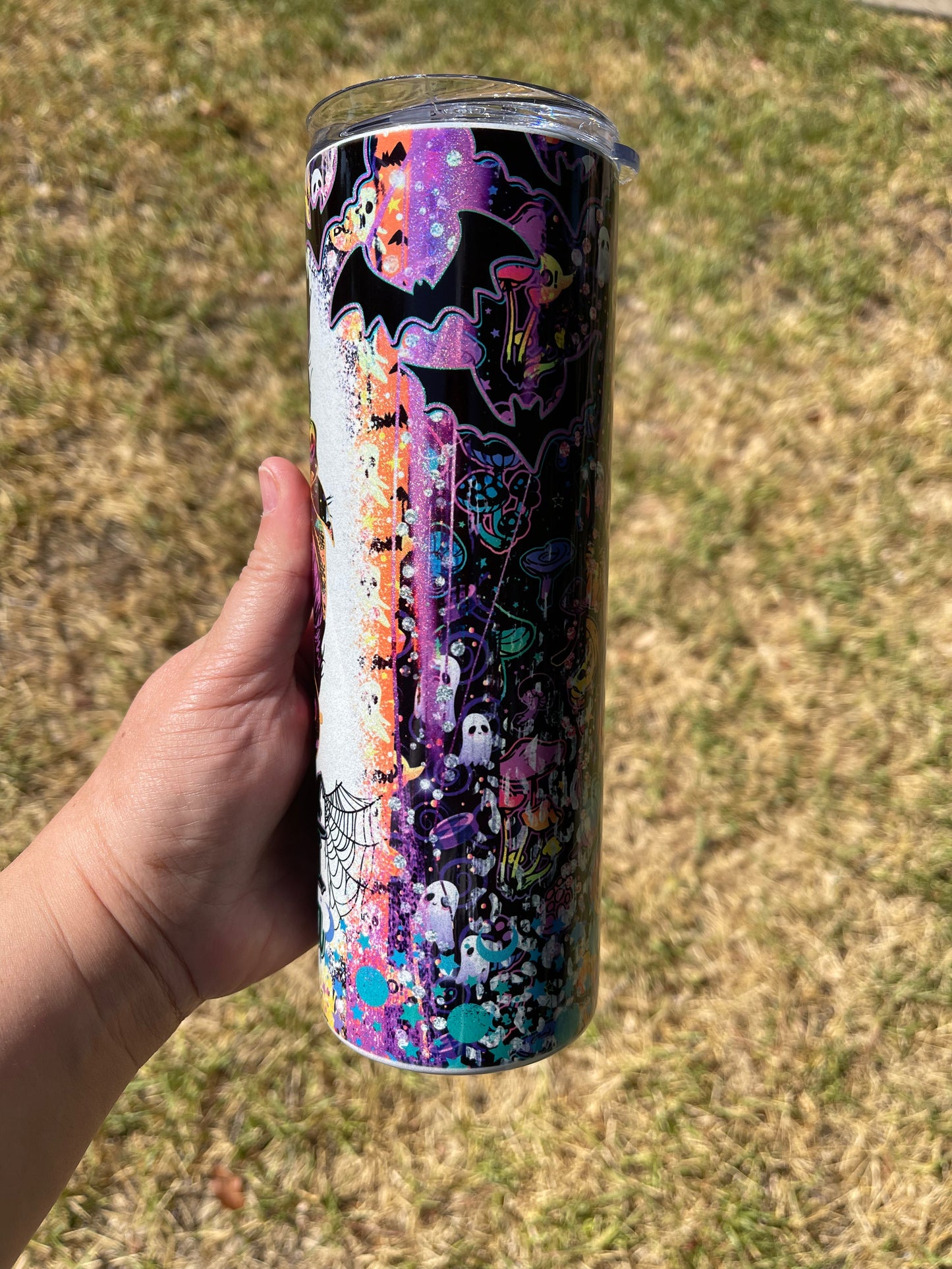 Spooky Mama 20oz Shimmer Sublimated Tumbler