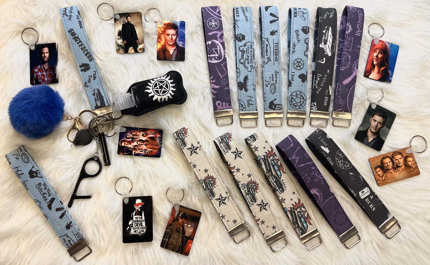 SPN Keychain Set