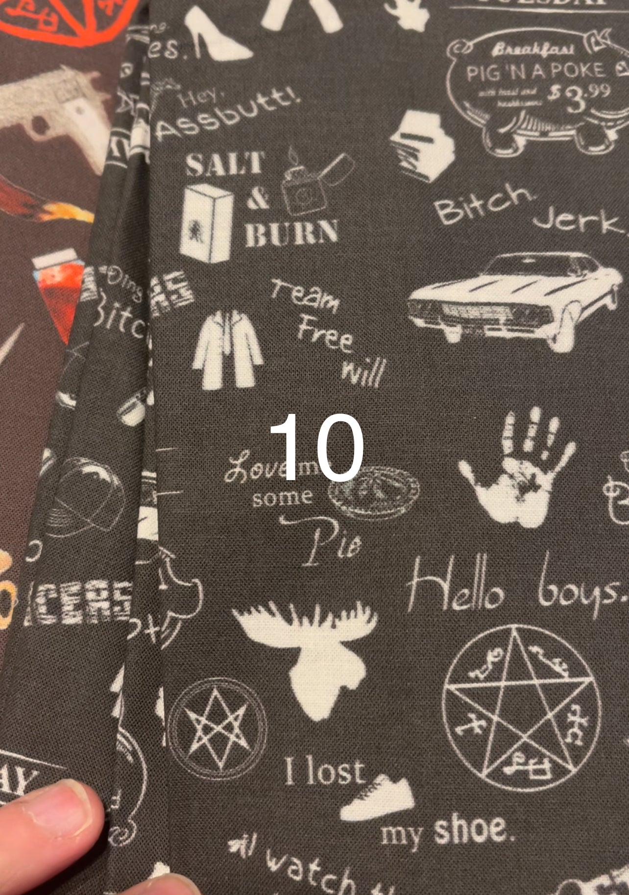 SPN Keychain Set