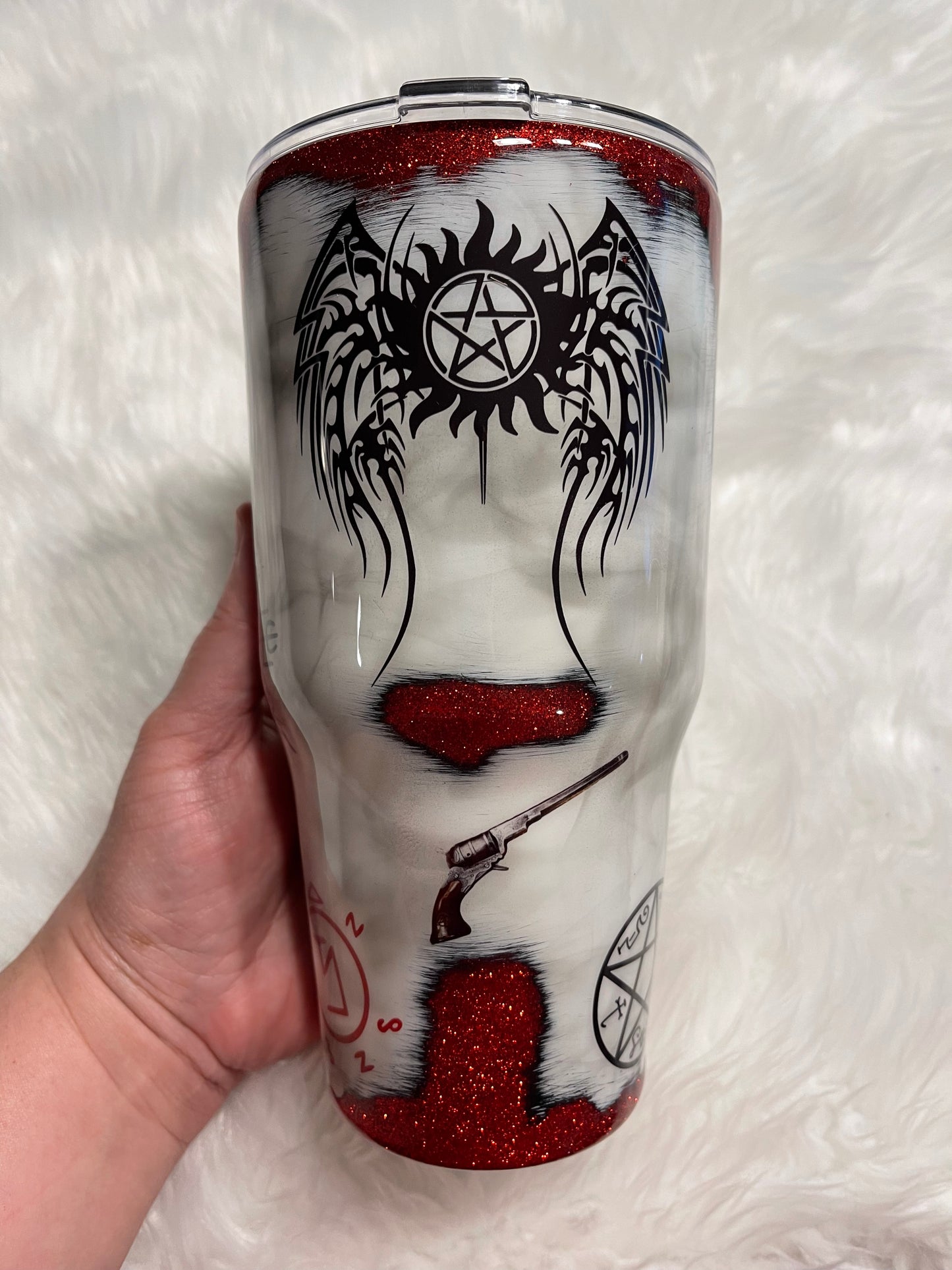 SPN 30oz Distressed Tumbler