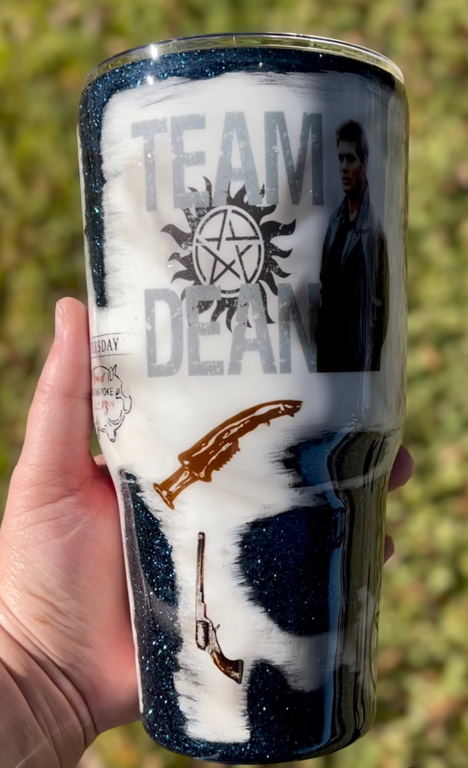 SPN 30oz Distressed Tumbler