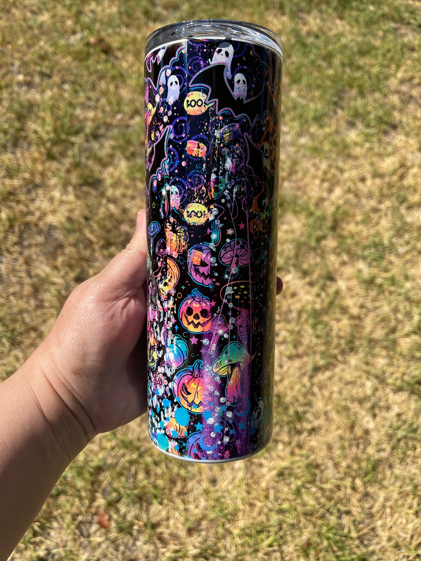 Spooky Mama 20oz Shimmer Sublimated Tumbler