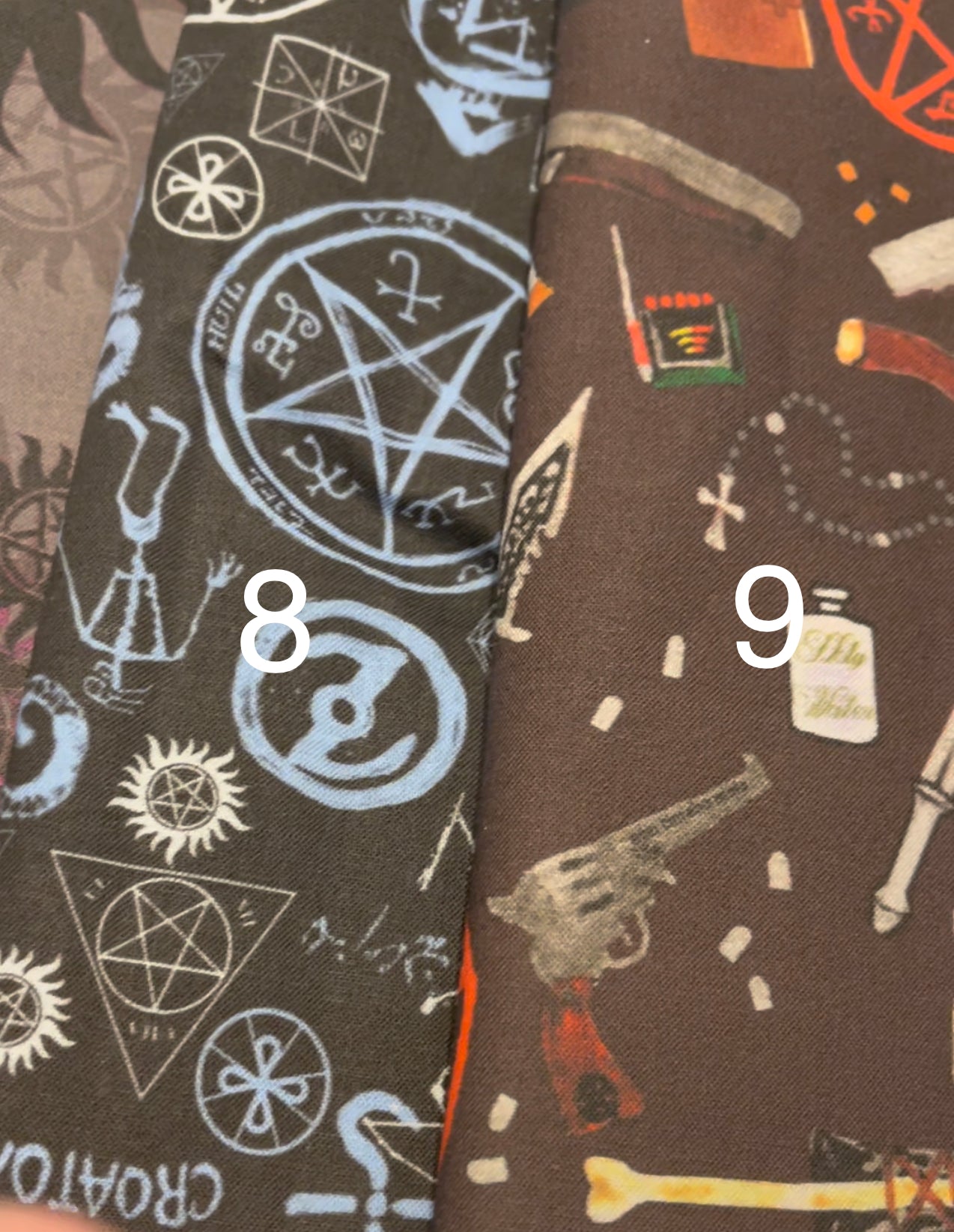 SPN Keychain Set