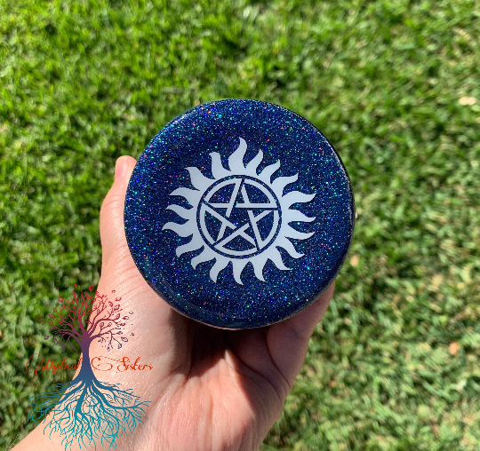 SPN 30oz Curved Glittered Tumblers.