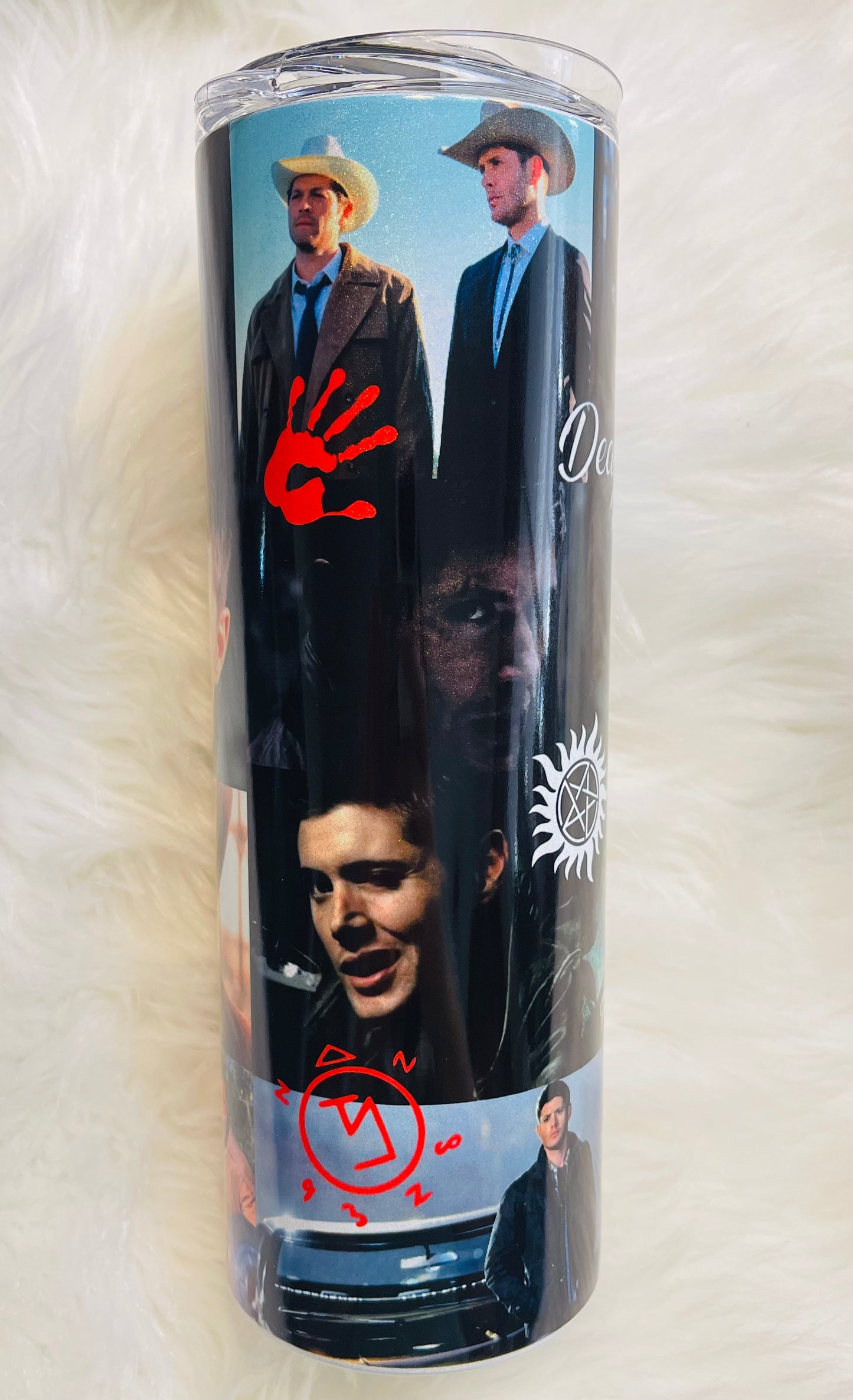 Dean Collage Sublimation Tumbler