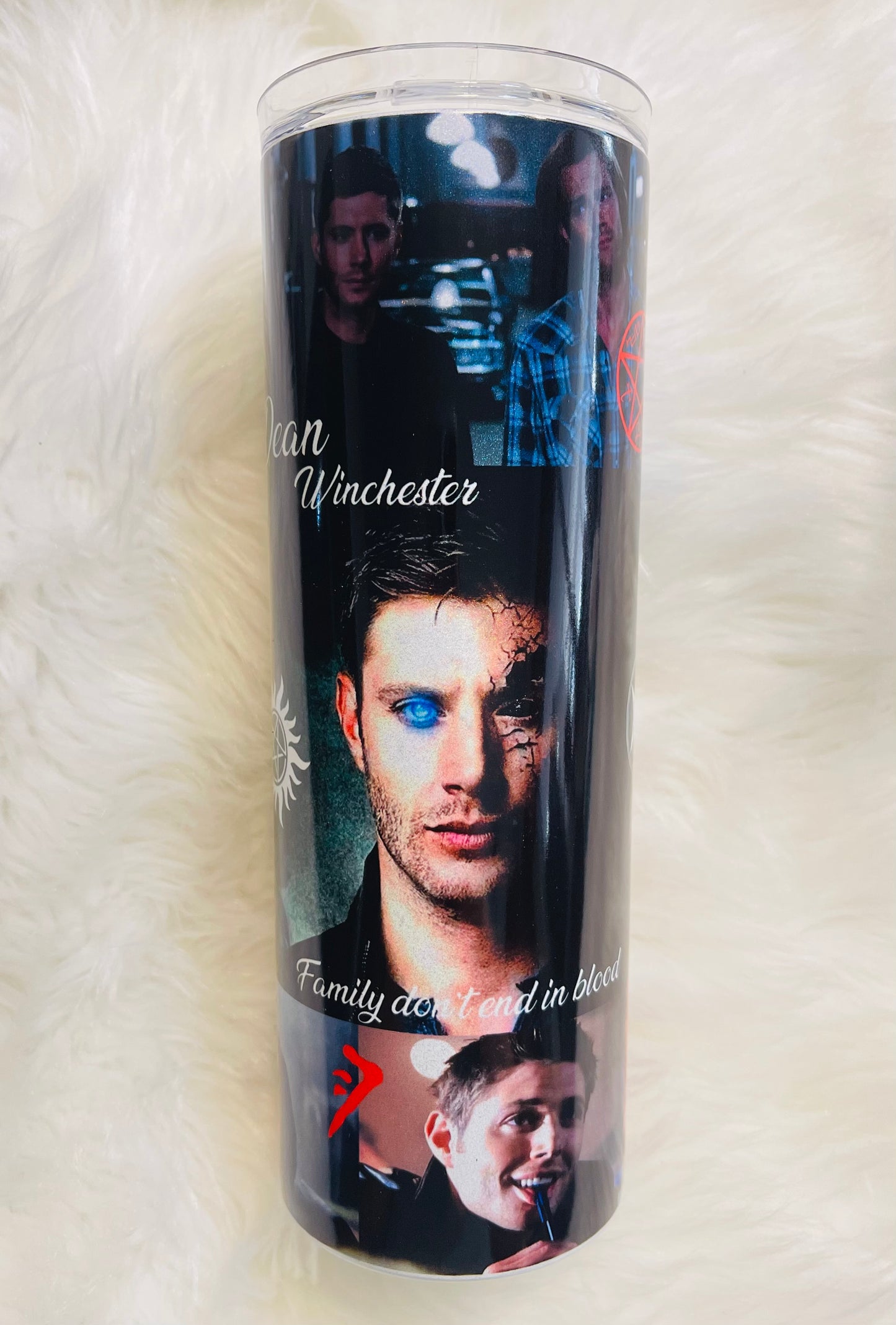 Dean Collage Sublimation Tumbler