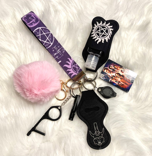 SPN Keychain Set