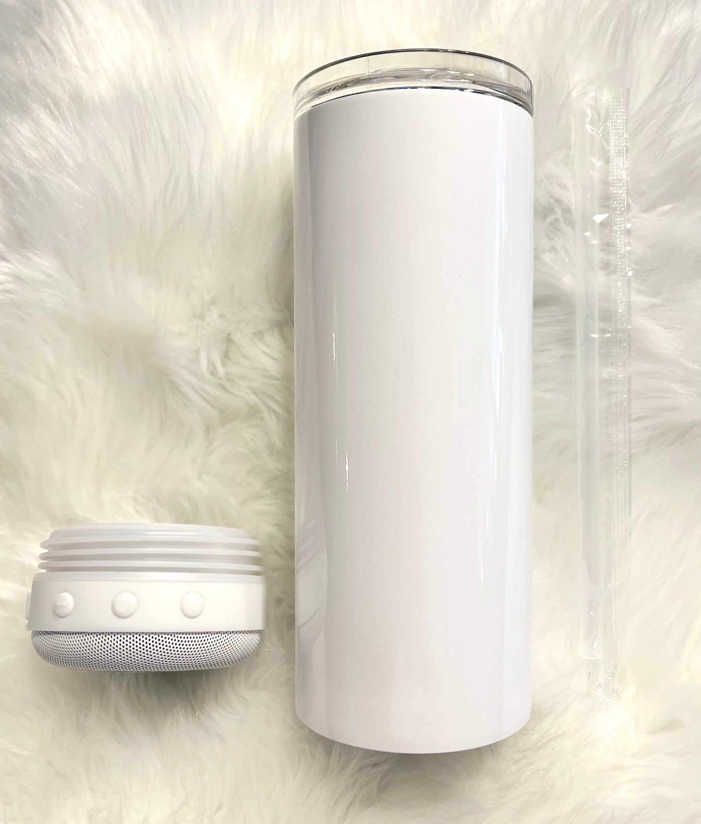 Customizable 20oz Bluetooth speaker tumbler