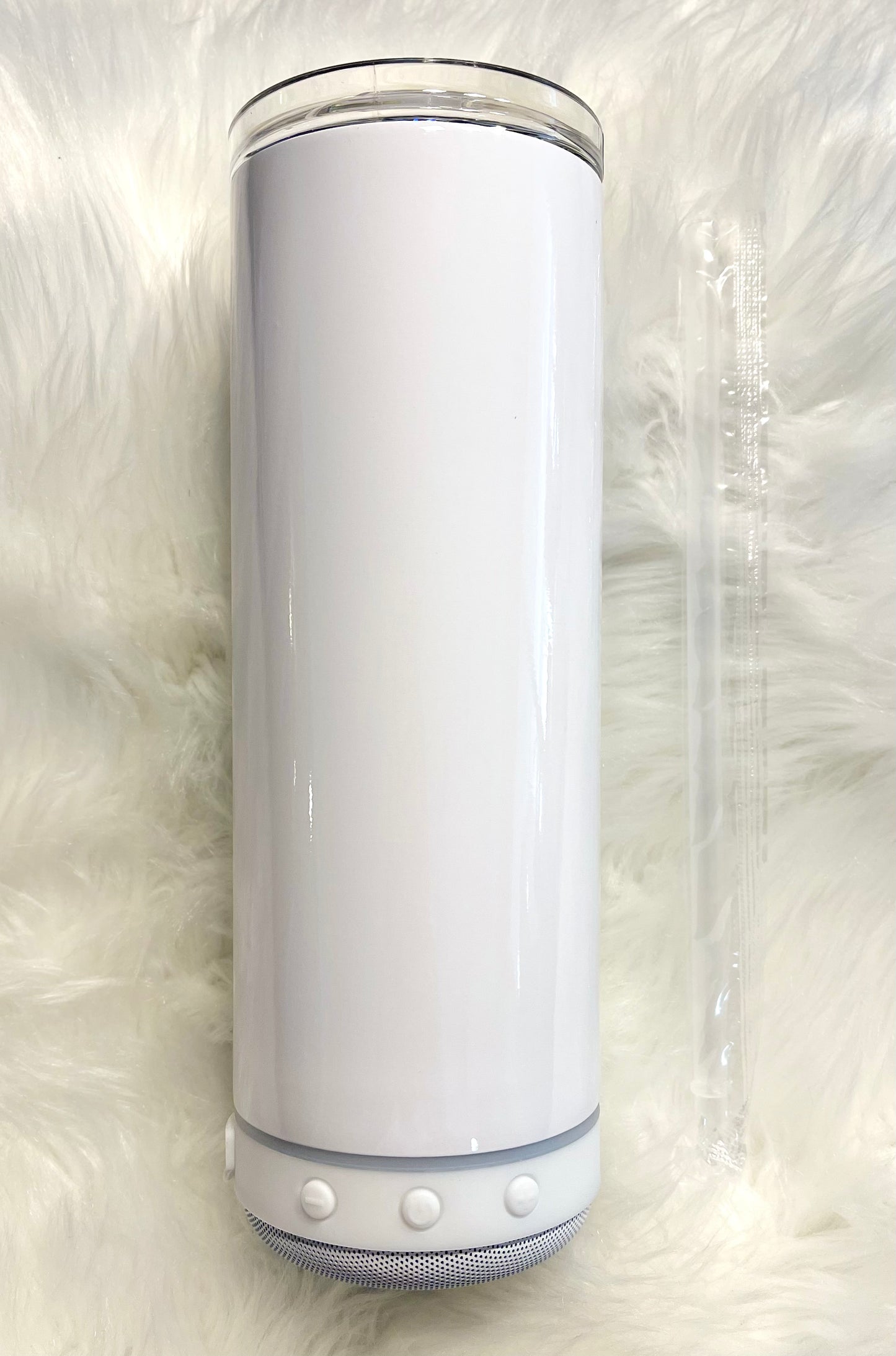 Customizable 20oz Bluetooth speaker tumbler