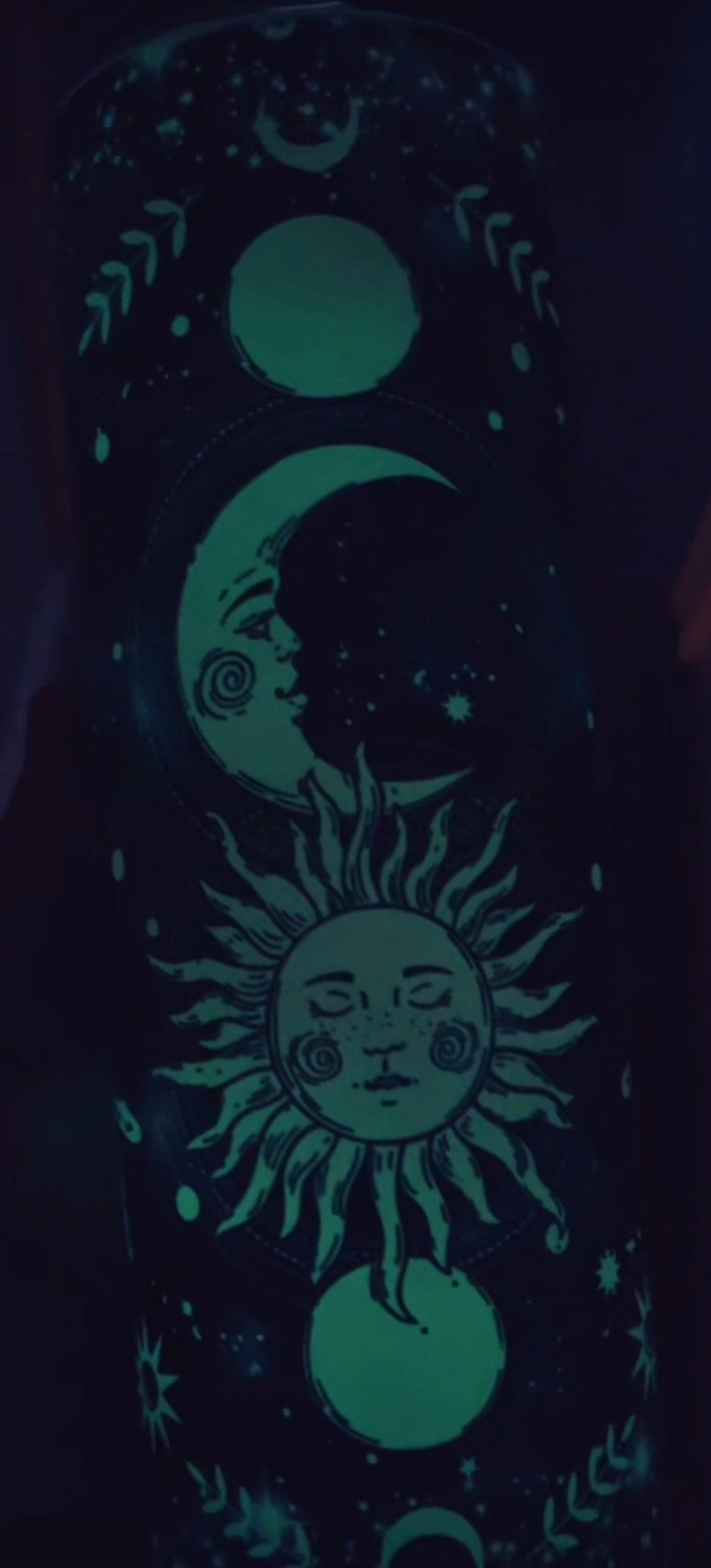 Celestial Glow In The Dark Sublimated 20oz Tumbler